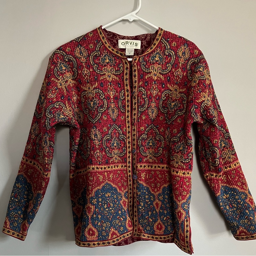 ORVIS Vintage Reversible Quilted Jacket